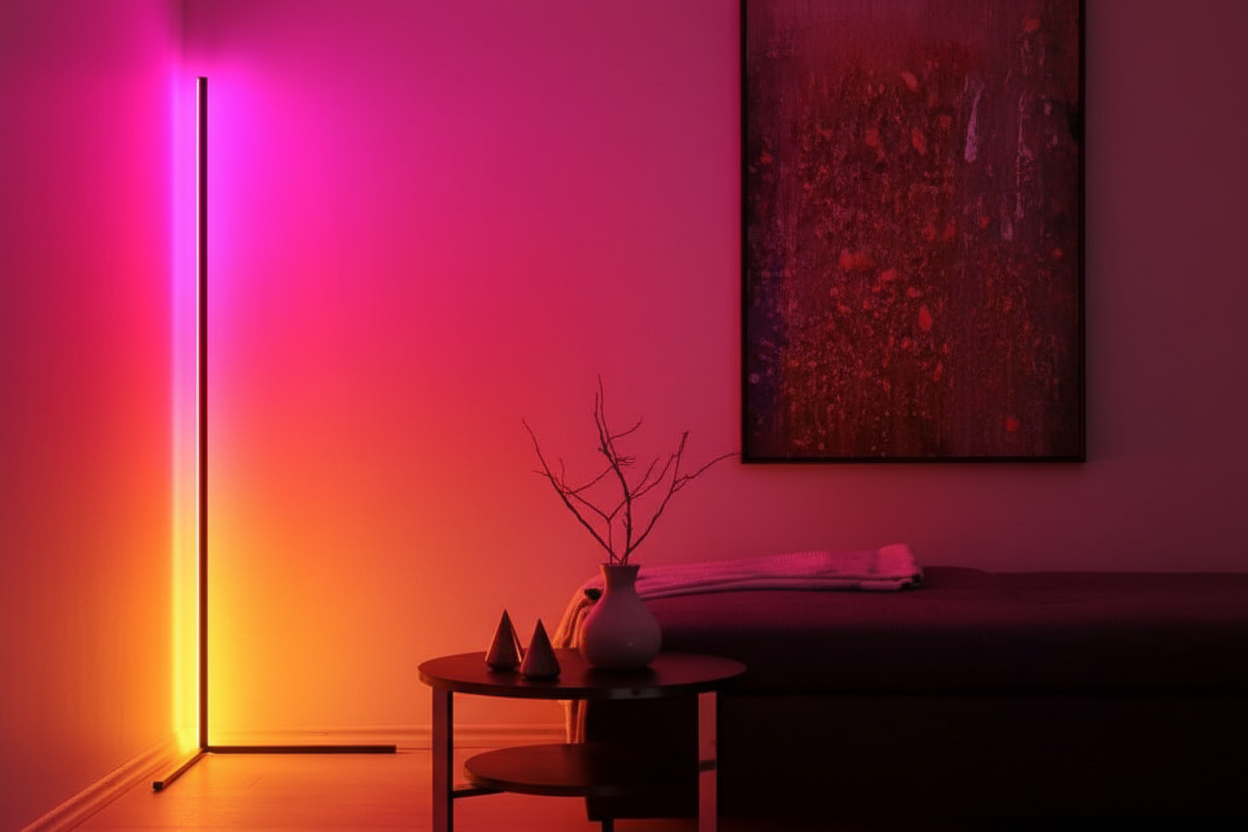 LED Corner Floor Lamp