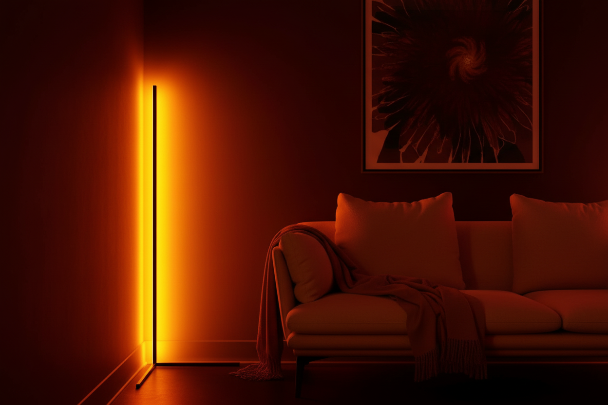 LED Corner Floor Lamp