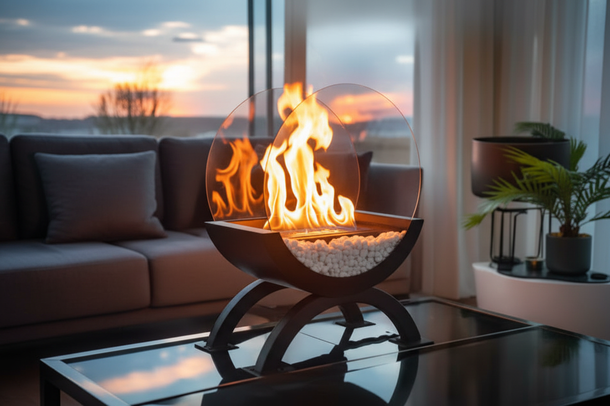 Indoor Tabletop Fireplace
